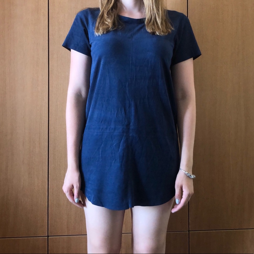 William B Suede Dress